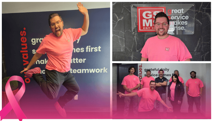 GSMS Team Supports Men Wear Pink 2025