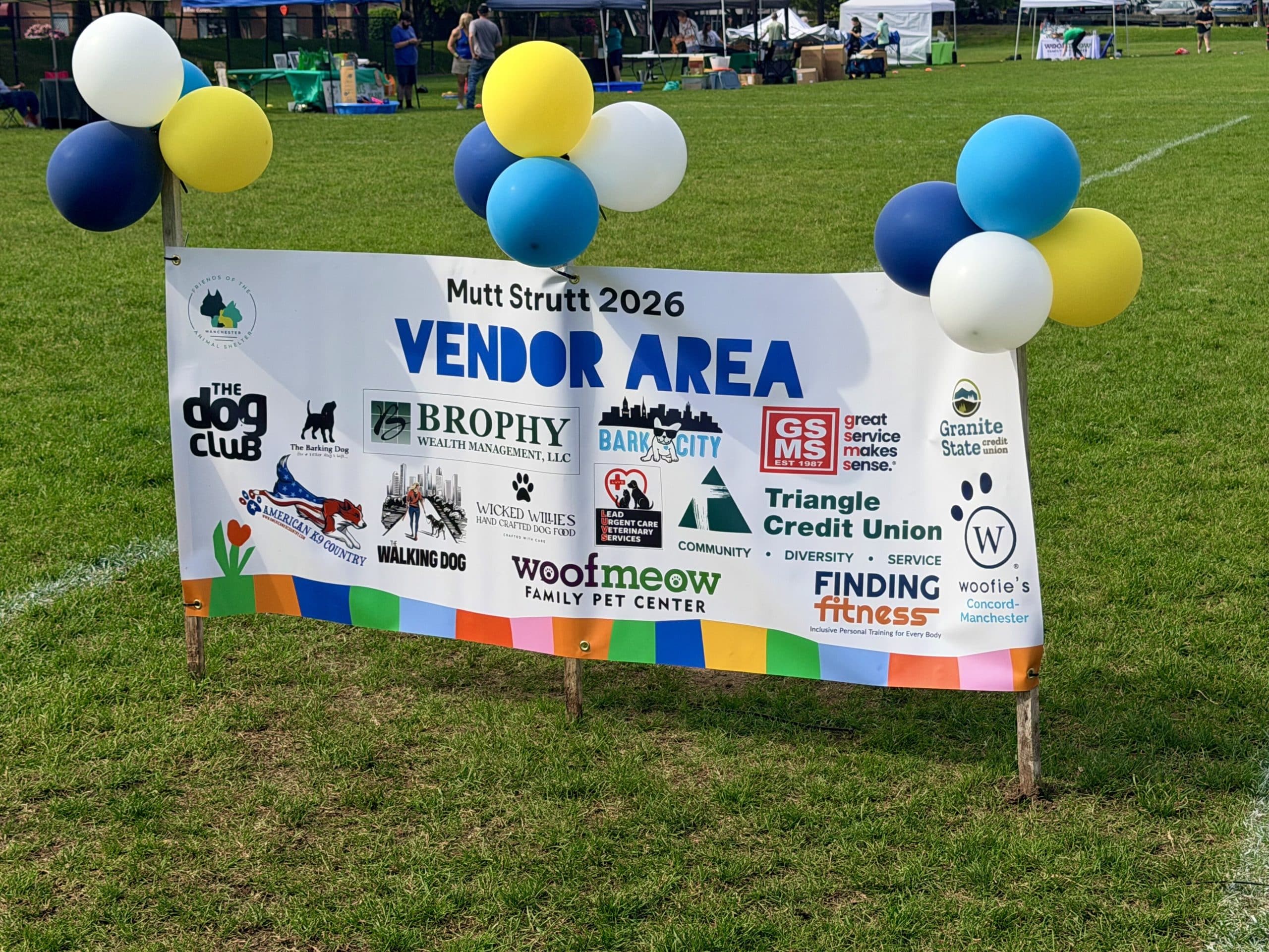 vendor area banner