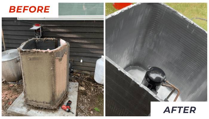 Ac Maintenance Before And After Service