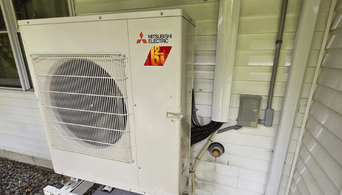 Mitsubishi Outdoor Ductless Mini Split