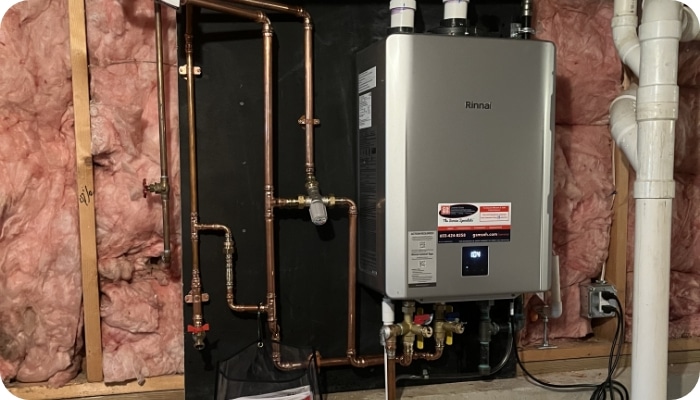 Tankless Waterheater Installation